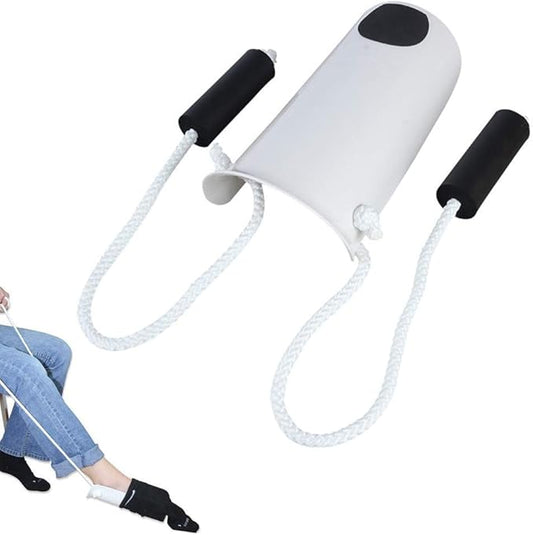 Sock Aid, Sock Helper Slider Putting Socks for Elderly, Pregnant Women, Disabled and Handicapped Avoid Bending Sock Helper Aide Tool